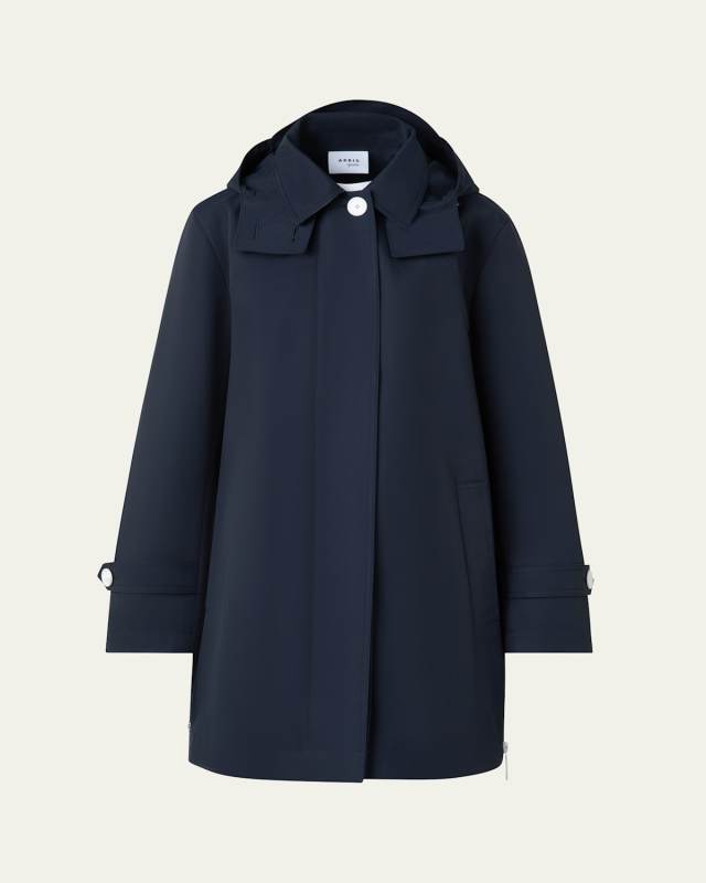Hooded Two-Tone Jacket
